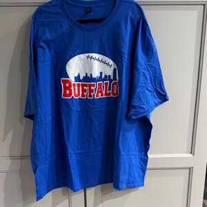 Blue Buffalo Football Graphic T-Shirt 5X NWOT